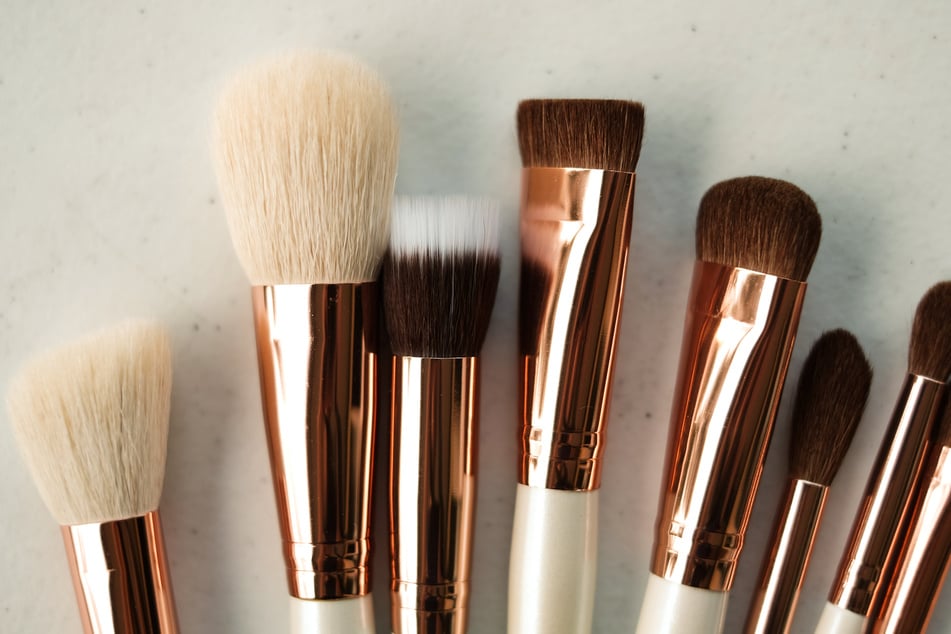 Makeup Brushes Closeup